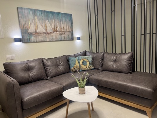 Apartment B living room
